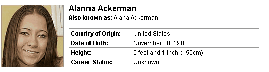 Pornstar Alanna Ackerman