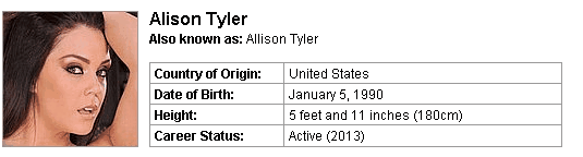 Pornstar Alison Tyler