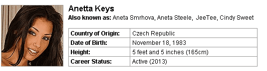 Pornstar Anetta Keys