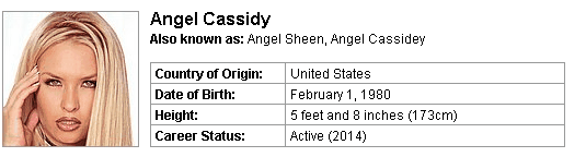 Pornstar Angel Cassidy