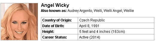 Pornstar Angel Wicky