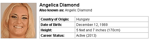 Pornstar Angelica Diamond