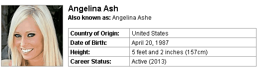 Pornstar Angelina Ash