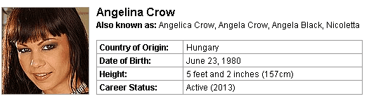 Pornstar Angelina Crow