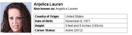 Pornstar Anjelica Lauren