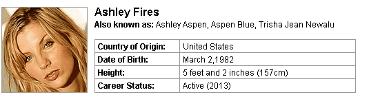 Pornstar Ashley Fires