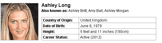 Pornstar Ashley Long