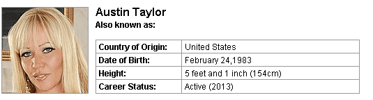 Pornstar Austin Taylor