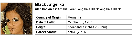 Pornstar Black Angelika