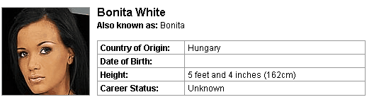 Pornstar Bonita White