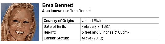 Pornstar Brea Bennett