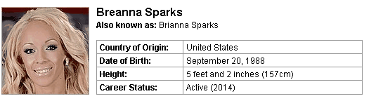 Pornstar Breanna Sparks