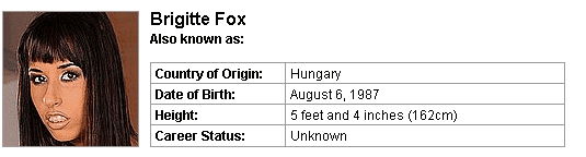 Pornstar Brigitte Fox