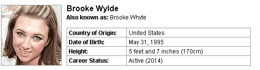 Pornstar Brooke Wylde