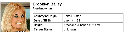 Pornstar Brooklyn Bailey