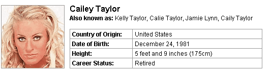 Pornstar Cailey Taylor