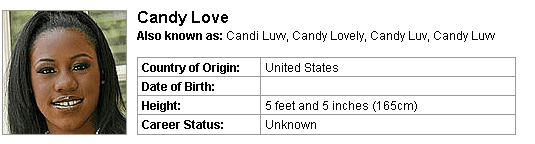 Pornstar Candy Love