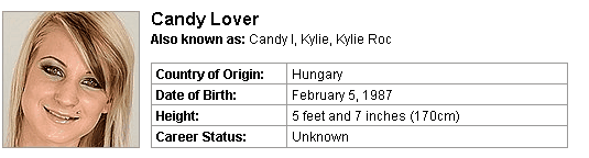 Pornstar Candy Lover