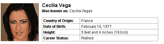 Pornstar Cecilia Vega