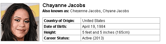 Pornstar Chayanne Jacobs