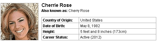 Pornstar Cherrie Rose
