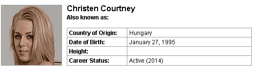 Pornstar Christen Courtney