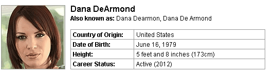 Pornstar Dana DeArmond
