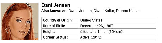 Pornstar Dani Jensen