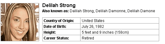 Pornstar Delilah Strong