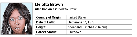 Pornstar Delotta Brown