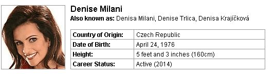 Pornstar Denise Milani