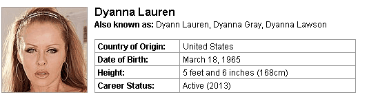 Pornstar Dyanna Lauren