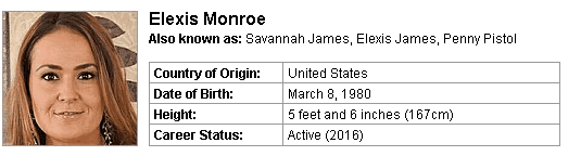 Pornstar Elexis Monroe