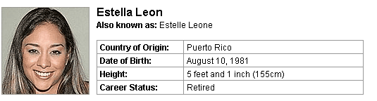 Pornstar Estella Leon