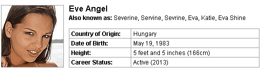 Pornstar Eve Angel