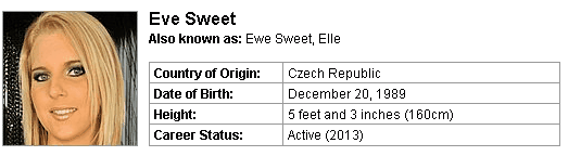 Pornstar Eve Sweet