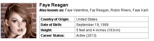Pornstar Faye Reagan