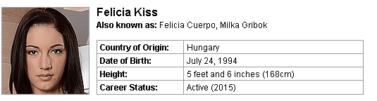 Pornstar Felicia Kiss