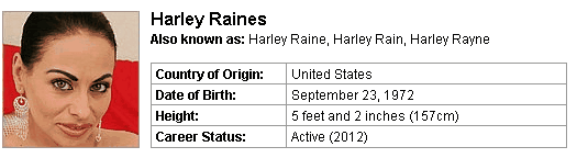 Pornstar Harley Raines