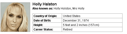 Pornstar Holly Halston