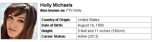 Pornstar Holly Michaels