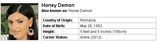 Pornstar Honey Demon