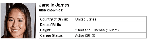 Pornstar Janelle James
