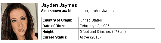 Pornstar Jayden Jaymes