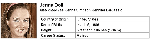 Pornstar Jenna Doll