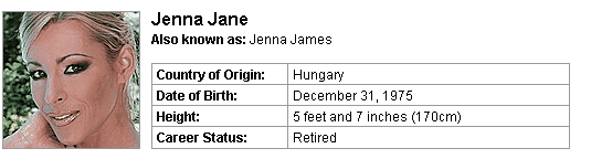 Pornstar Jenna Jane