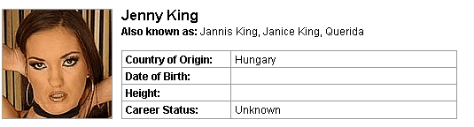 Pornstar Jenny King