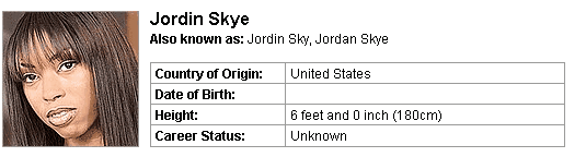 Pornstar Jordin Skye