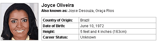 Pornstar Joyce Oliveira