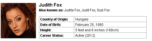 Pornstar Judith Fox